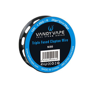 10ft Vandy Vape Triple Fused Clapton Wire