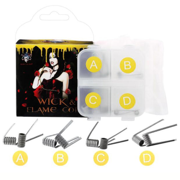 Demon Killer Wick & Flame 316L Prebuilt Wire Kit