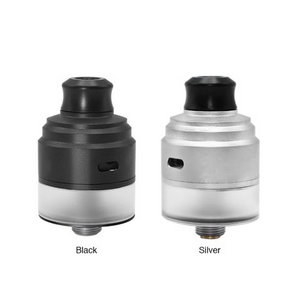 GAS MODS Hala RDTA 2ml in black and silver color