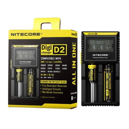 Nitecore Intellicharger D2 LCD Battery Charger 