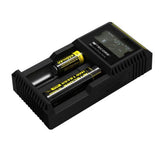 Nitecore Intellicharger D2 LCD Battery Charger in Greece