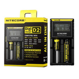 Nitecore Intellicharger D2 LCD Battery Charger in Hungry